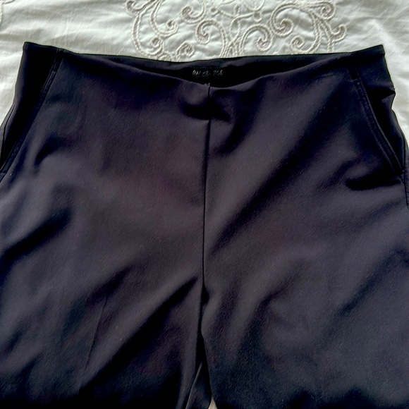 RACHEL ZOE BLACK PULL ON STRETCHY ANKLE DRESS PANTS SIZE 16 - Picture 3 of 9